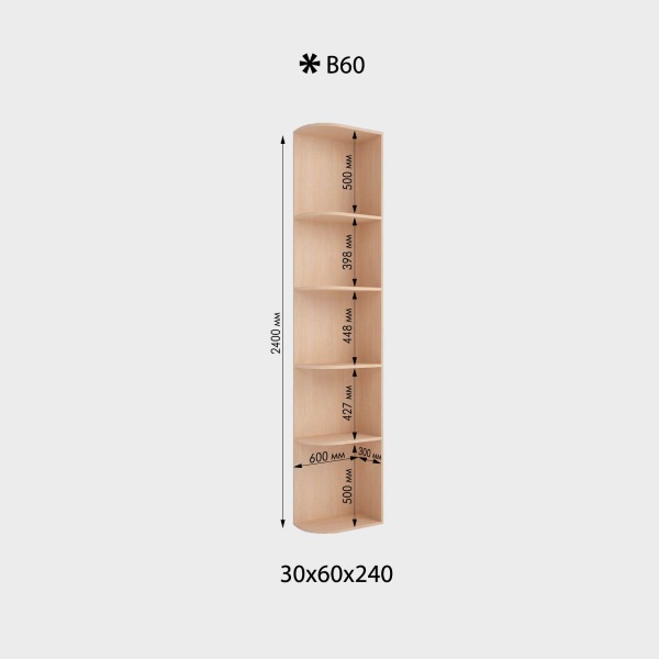 Радиус В60