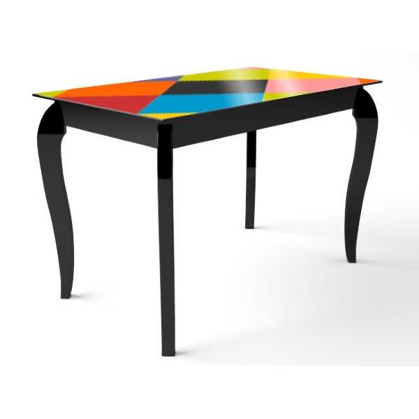 Стол деревянный Comfy Home Egoist-Art (черный) 110 х 64 мм (EA110)
