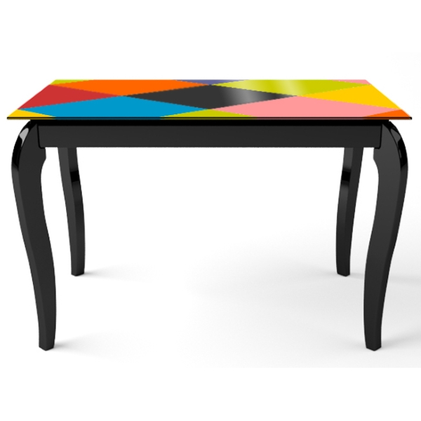 Стол деревянный Comfy Home Egoist-Art (черный) 110 х 64 мм (EA110)
