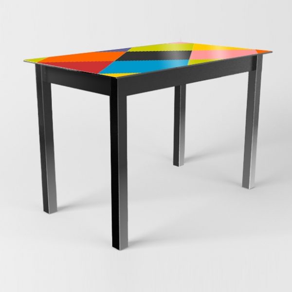 Стол деревянный Comfy Home MyTable-Art (черный) 110 х 64 см (MA-110)