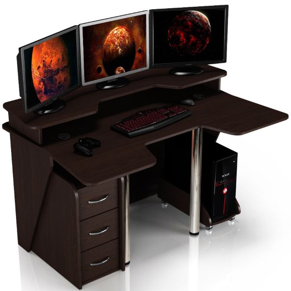 Геймерский игровой стол ZEUS IGROK-4