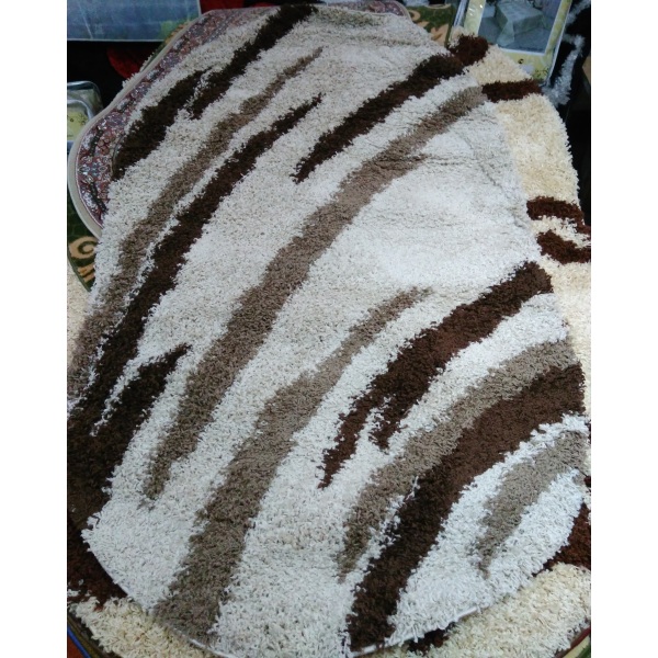 Ковер Shaggy 1,2x2м 8061 LATTE