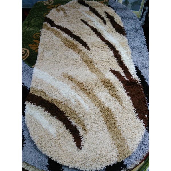 Ковер Shaggy 1x2м 8061 BEIGE