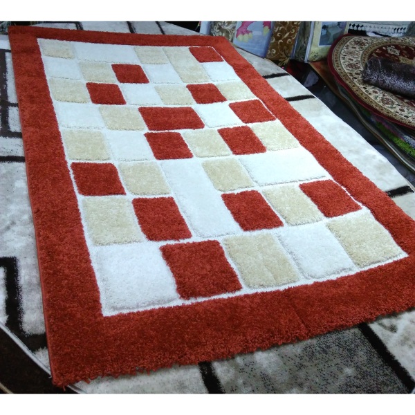 Ковер Shaggy Loop 1,5x2,3м 196D TERRA-CREAM