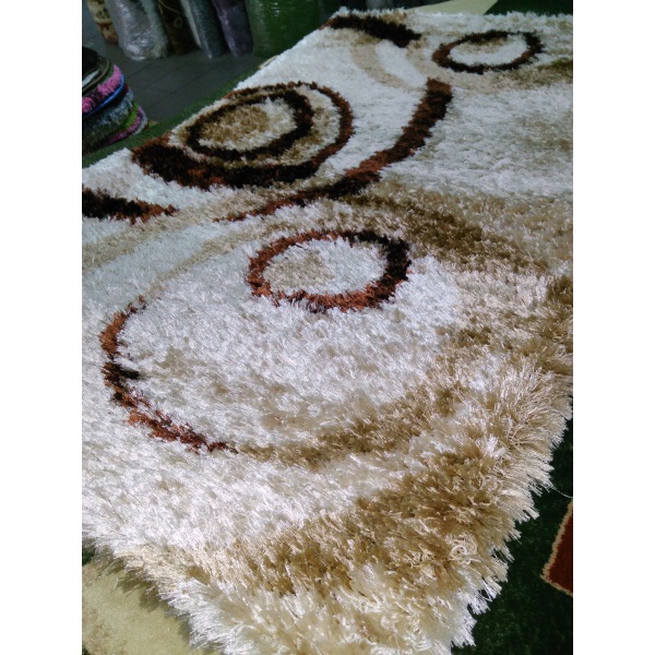 Ковер Shaggy Lama 1,2x1,8м 6024 BROWN