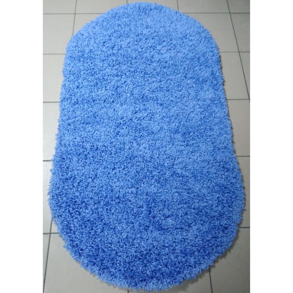 Ковер Shaggy 0.8х1.5м 9000 BLUE