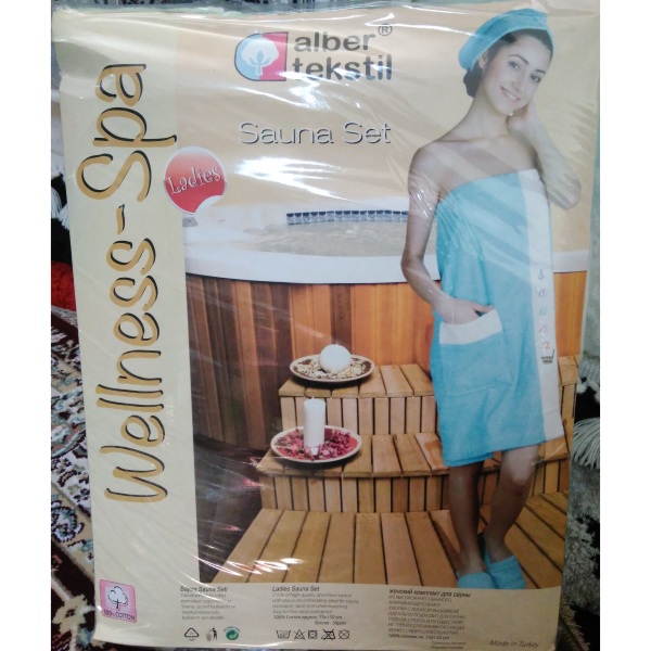Набор для сауны женский (3 предмета)