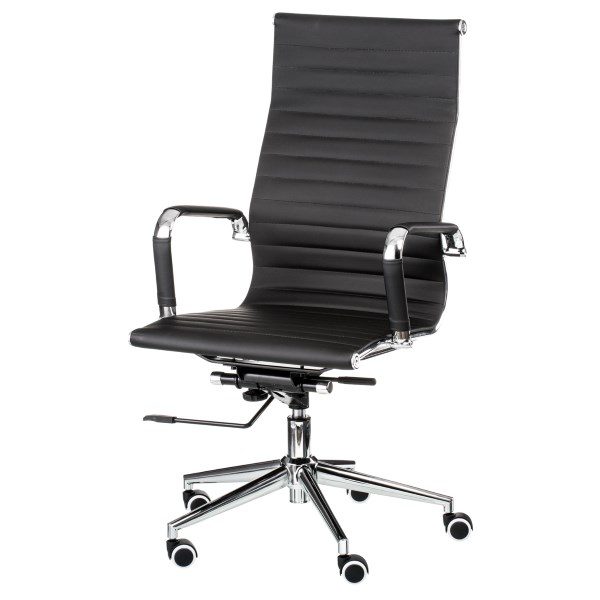 Кресло офисное Solano artlеathеr black E0949