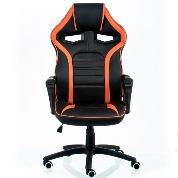 Кресло Game black/orange E5395