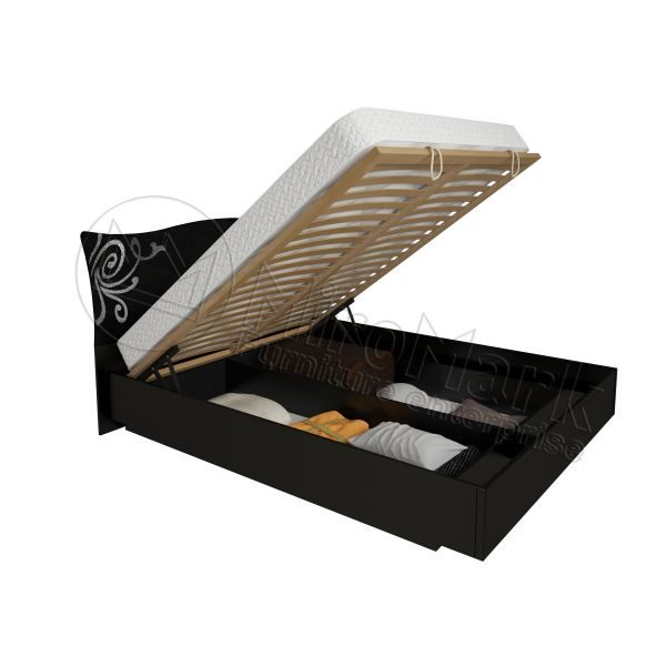 Кровать Богема 180x200, подъёмная каркасом BG-48-BL
