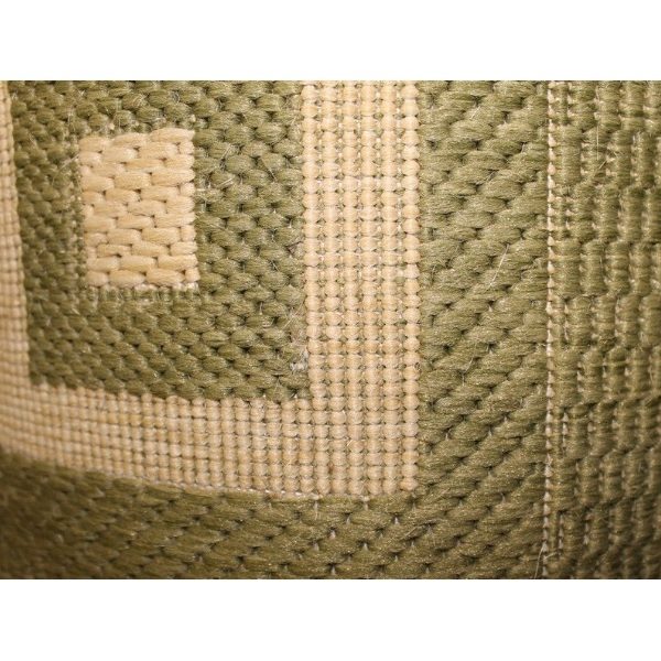 Дорожка рогожка Green-Cream (1м)