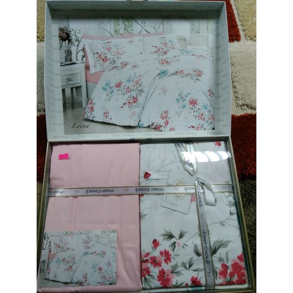 Постель Leena Сатин 160х220см First Choice