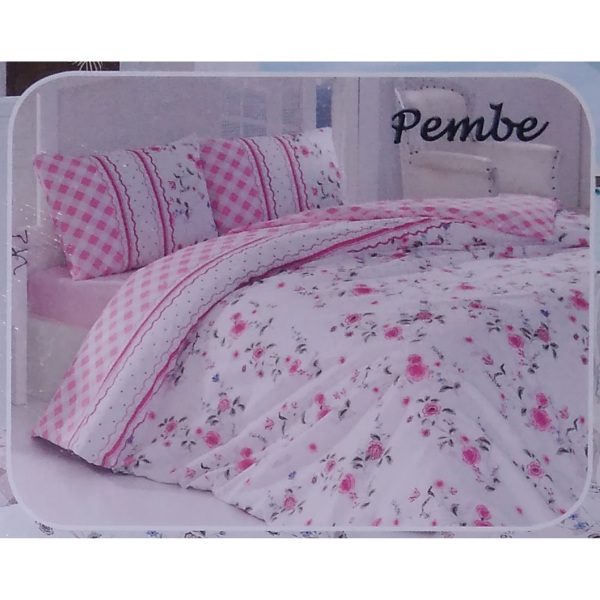 Постель Eliza Pembe Бязь 200х220см First Choice