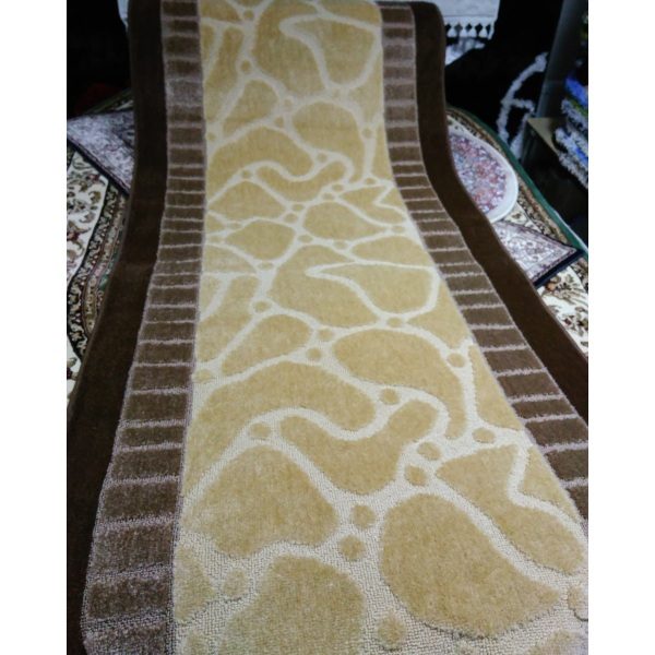 Дорожка прорезиненная Classic Rulo 101 Beige (1м)