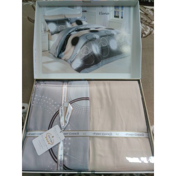 Постель Elena Сатин 160х220см First Choice