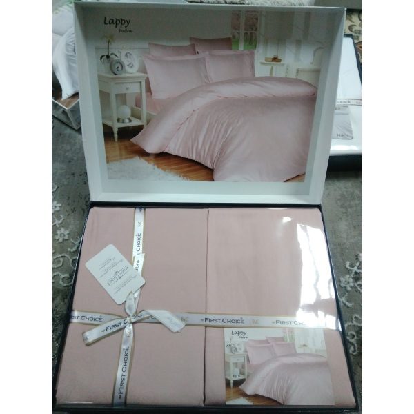 Постель Lappy Pudra Сатин-Жаккард 200х220см First Choice