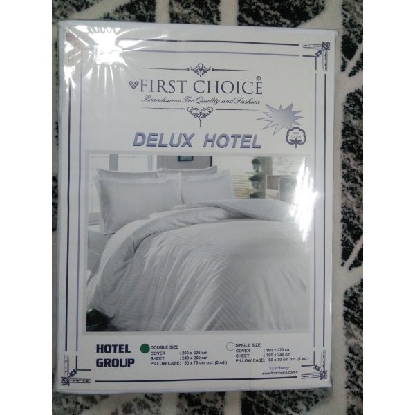 Постель Delux Hotel Ранфорс 200х220см First Choice