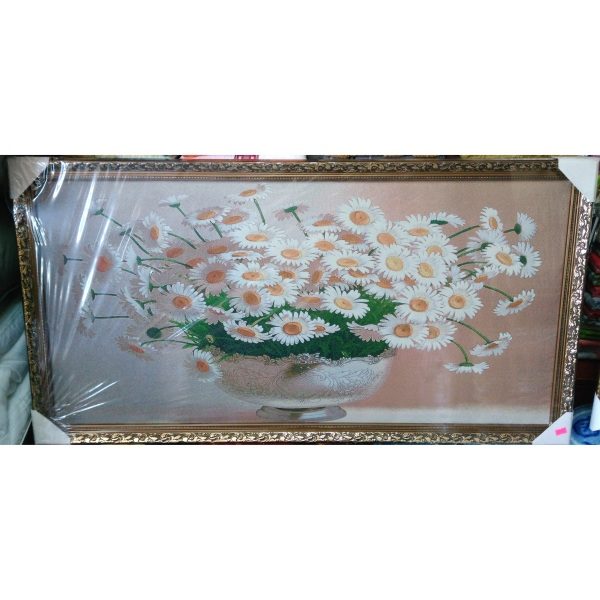 Картина-гобелен Ромашки (50х100см)