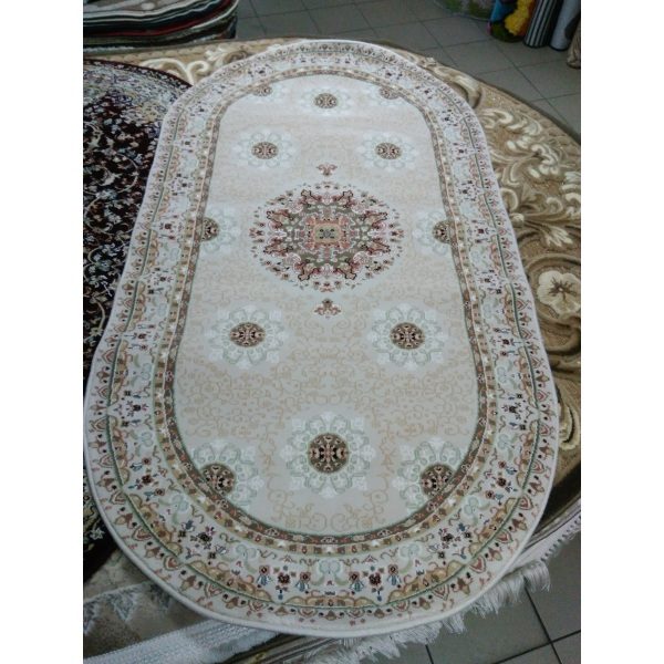 Акриловый ковер Sultan 0889 IVORY-IVORY (0.8х1.5м)