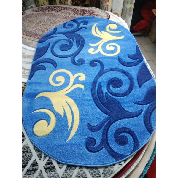 Ковер резной Legenda 0391 New BLUE