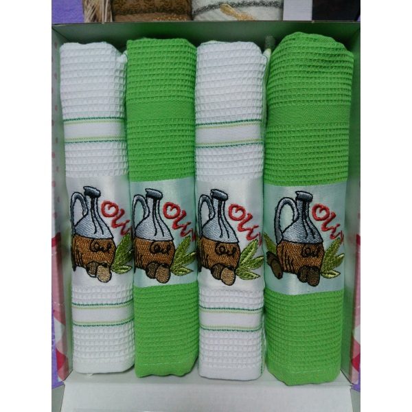 Набор кухонных полотенец Vianna Olive Oil 45х65см (4шт.)