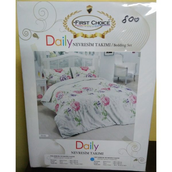 Постель Elvira Бязь 200х220см First Choice