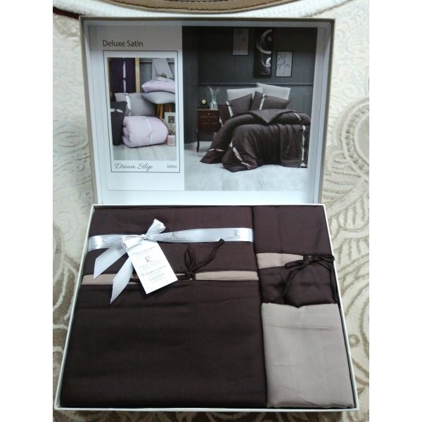 Постель Dream Style Bitter Сатин Deluxe 200х220см First Choice