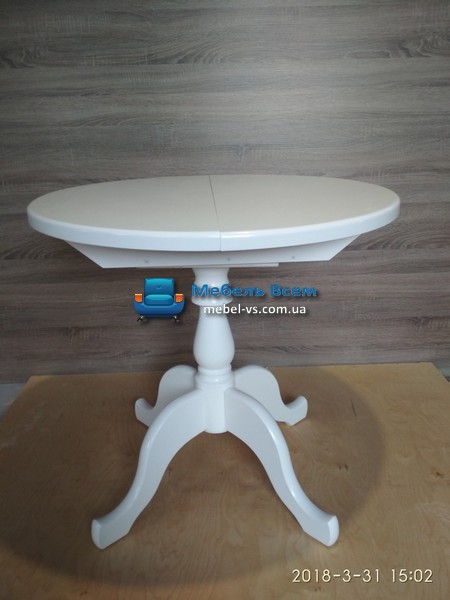 Стол раздвижной круглый KR 800-1100x800