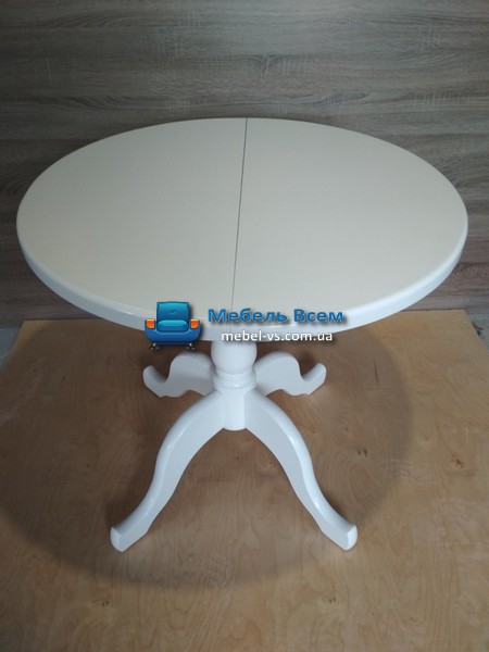 Стол раздвижной круглый KR 800-1100x800