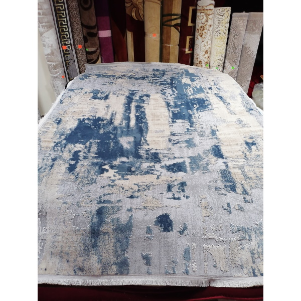 Ковер LA CASSA 6540A D.BLUE-CREAM (2х2.9м)