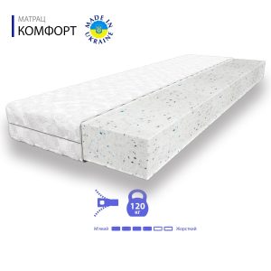 Безпружинный матрас Comfort 200х80х15